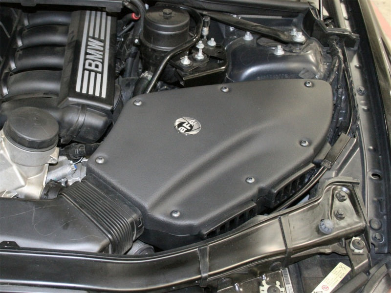 aFe MagnumForce Stage 2 Si Intake System Pro 5 R Black 06-12 BMW 3 Series E9x L6 3.0L Non-Turbo-thumbmail-2