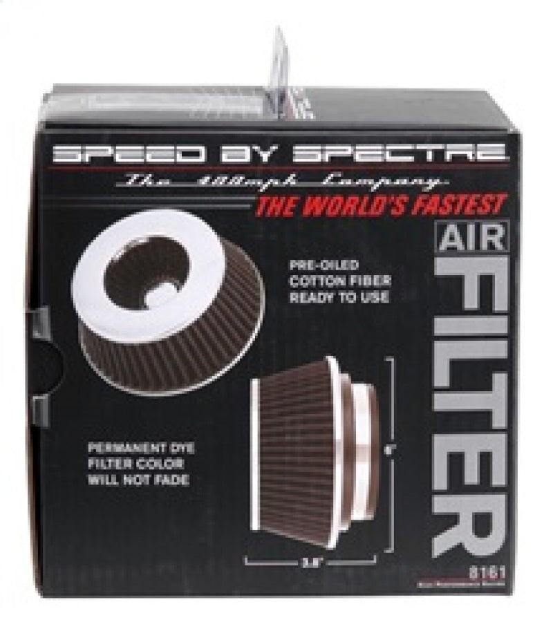Spectre Adjustable Conical Air Filter 2-1/2in. Tall (Fits 3in. / 3-1/2in. / 4in. Tubes) - Black-thumbmail-16