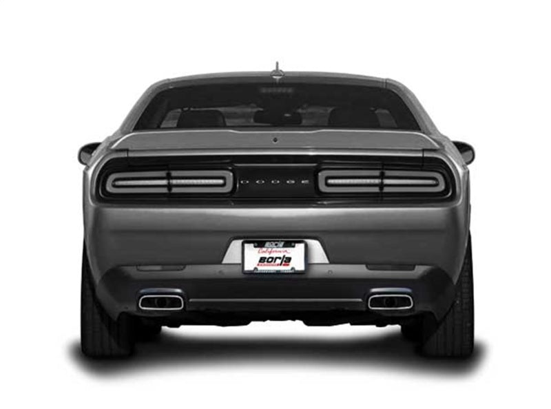 Borla 15-16 Dodge Challenger R/T 5.7L Dual Rectangle Angle Cut Dual Split Rear Exit S-Type Exhaust-thumbmail-4