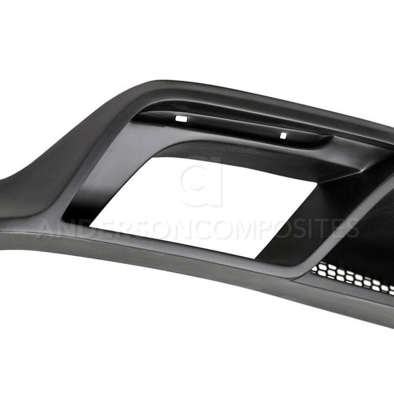 Anderson Composites 15-16 Ford Mustang R-Style Rear Valance (for Quad Tip Exhaust)-thumbmail-7