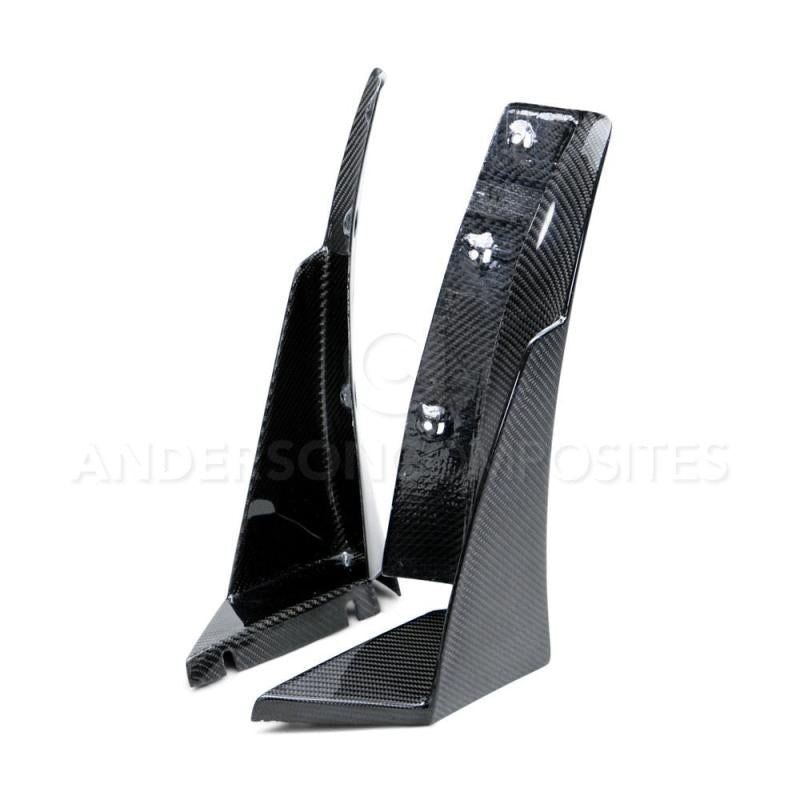 Anderson Composites 14+ Chevrolet Corvette C7 Z06 Front Bumper Canards-thumbmail-8