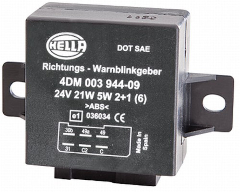 Hella Flasher Unit 24V 2+1X21W+5W-thumbmail-1