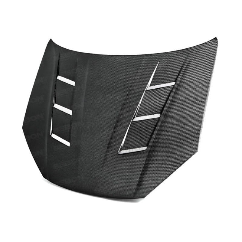 Seibon 13-16 Hyundai Genesis TS Carbon Fiber Hood-thumbmail-5