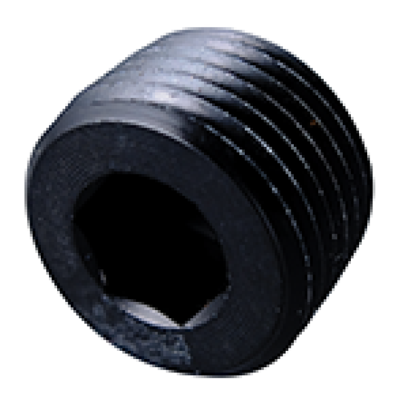 Fragola 3/8 NPT Pipe Plug- Internal Black-thumbmail-1
