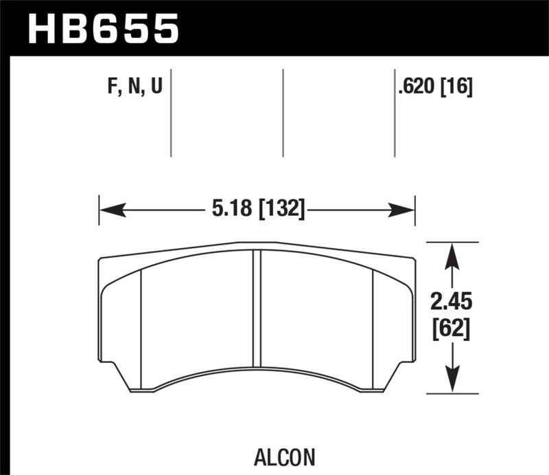Hawk Alcon HPS 5.0 Street Brake Pads-thumbmail-4