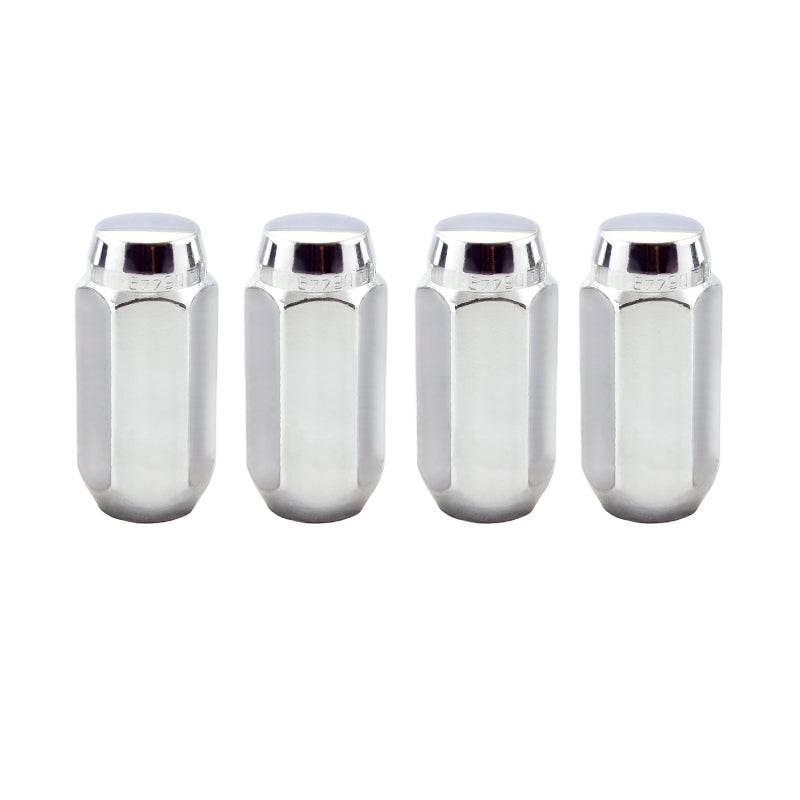 McGard Hex Lug Nut (Cone Seat) M14X1.5 / 13/16 Hex / 1.945in. Length (4-Pack) - Chrome-thumbmail-3
