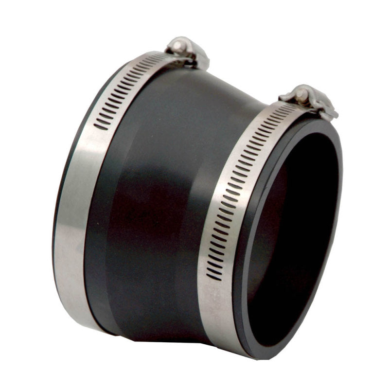 Spectre Coupler/Reducer 4in. to 3.5in. (PVC) - Black-thumbmail-2