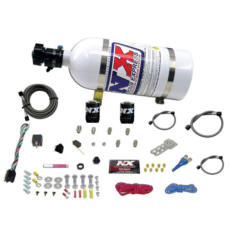 Nitrous Express Universal Nitrous Kit for EFI (All Single Nozzle Application) w/10lb Bottle-thumbmail-2