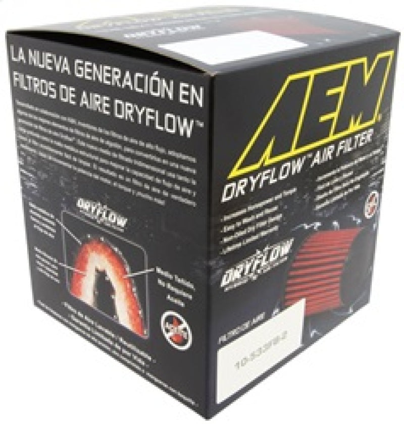 AEM DryFlow Conical Air Filter 5.5in Base OD / 4.75in Top OD / 5in Height-thumbmail-10