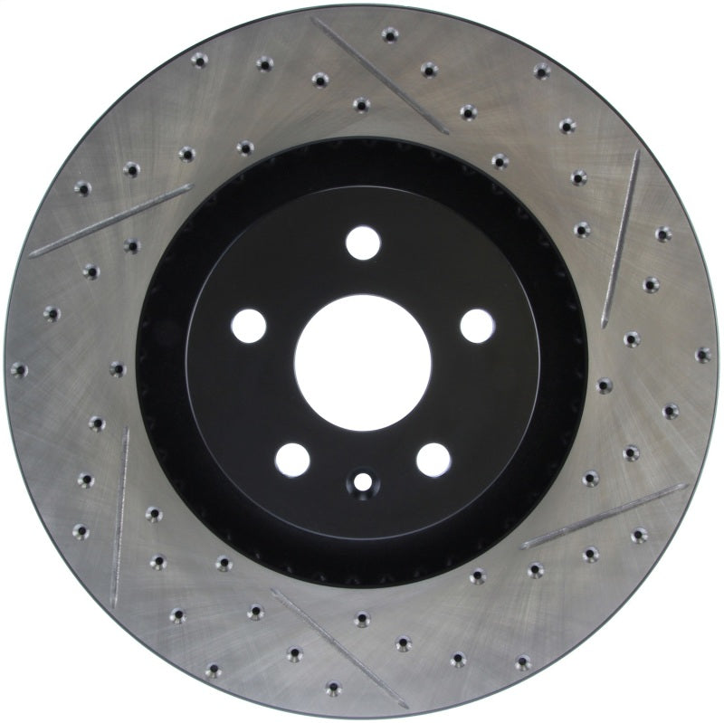 StopTech Drilled & Slotted Left Sport Brake Rotor for 2009 Cadillac CTS-V-thumbmail-7