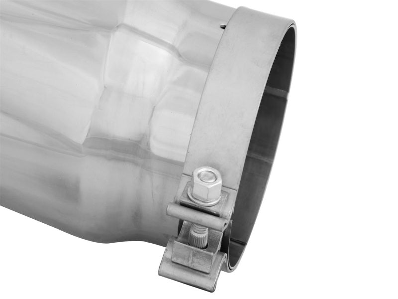 aFe Diesel Exhaust Tip Bolt On Polished 5in Inlet x 6in Outlet x 12in Long-thumbmail-7