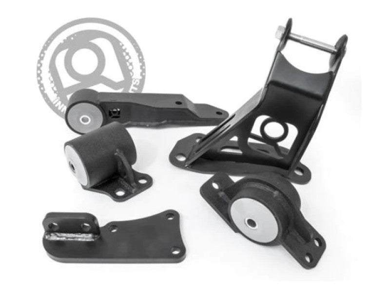 Innovative 00-07 Honda Insight K-Series Black Steel Mounts 95A Bushings (Auto to Manual)-thumbmail-1