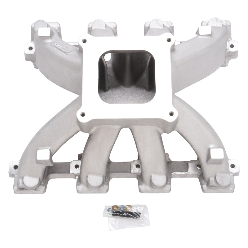 Edelbrock Manifold Super Victor GM LS3 V8 Carbureted 4150 Series Flange-thumbmail-3