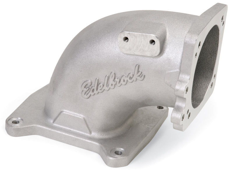 Edelbrock EFI Intake Elbow Universal 100 Deg 120mm T B to 4500 Dominator Flange-thumbmail-2