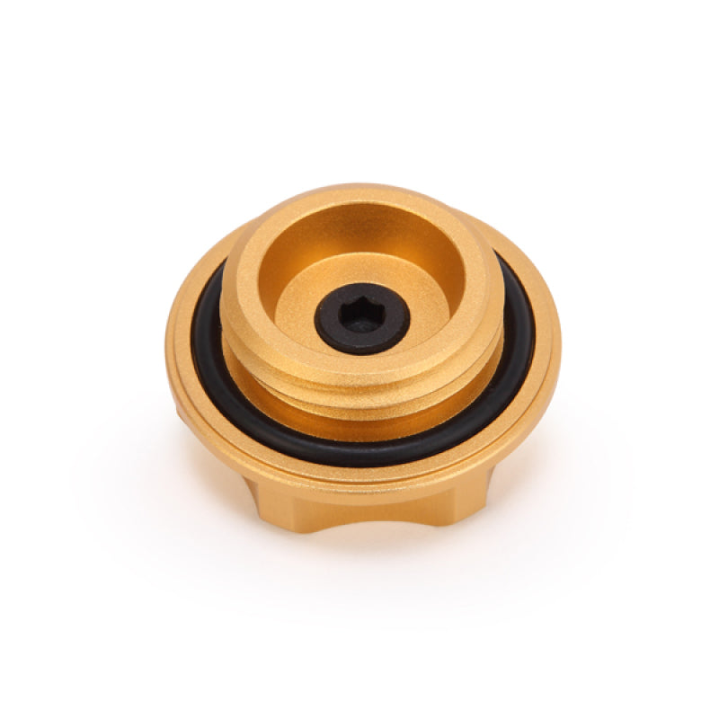 Mishimoto Subaru Oil FIller Cap - Gold-thumbmail-4