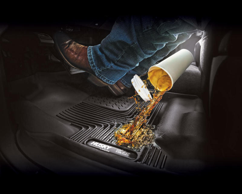 Husky Liners 20-21 Hyundai Sonata / 2021 Kia K5 X-Act Front Floor Liners - Black-thumbmail-5
