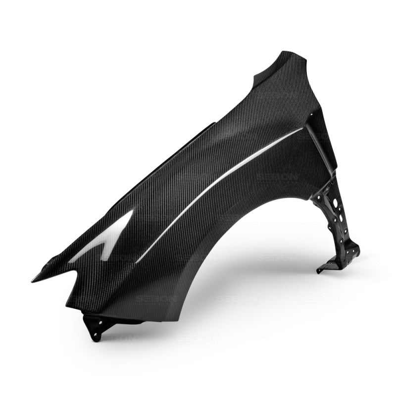 Seibon 08-10 Subaru Impreza STi 10mm Wider Carbon Fiber Fenders-thumbmail-6
