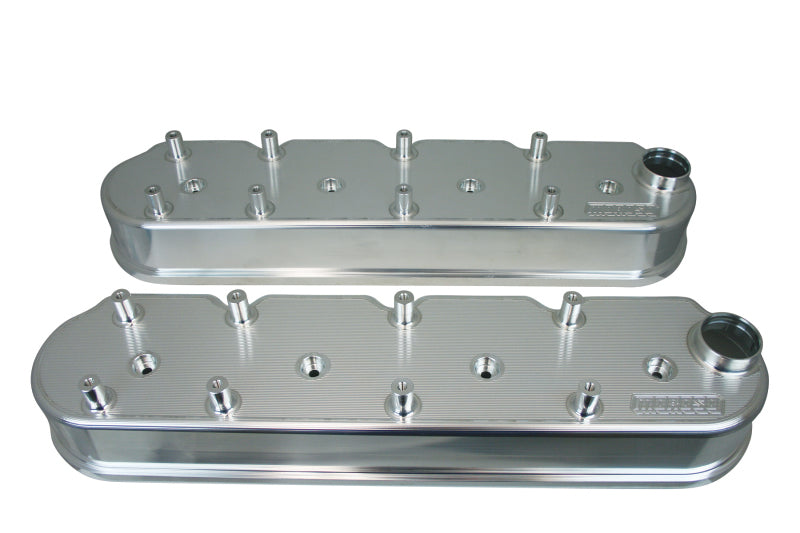 Moroso GM LS Valve Cover - 2.5in - w/Coil Mounts - COPO Breathers on Each Cover - Billet Alum - Pair-thumbmail-1