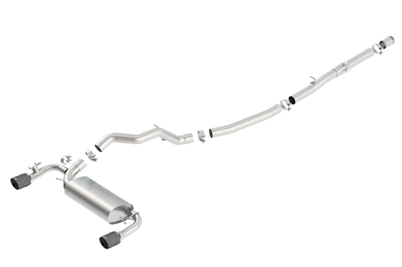 Borla 16-17 Focus RS Turbocharged 2.3L Single Split Exit ATAK Catback Exhaust-thumbmail-2