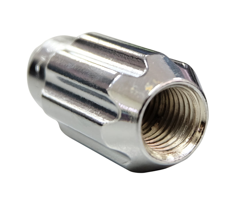NRG 500 Series M12 X 1.5 Bullet Shape Steel Lug Nut Set - 21 Pc w/Lock Key - Silver-thumbmail-8