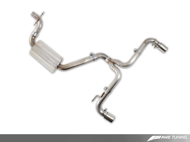 AWE Tuning Mk6 GTI Performance Catback - Chrome Silver Round Tips-thumbmail-5