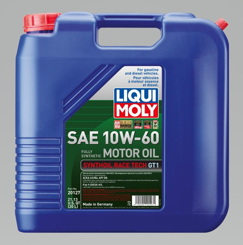 LIQUI MOLY 20L Synthoil Race Tech GT1 Motor Oil 10W60-thumbmail-2