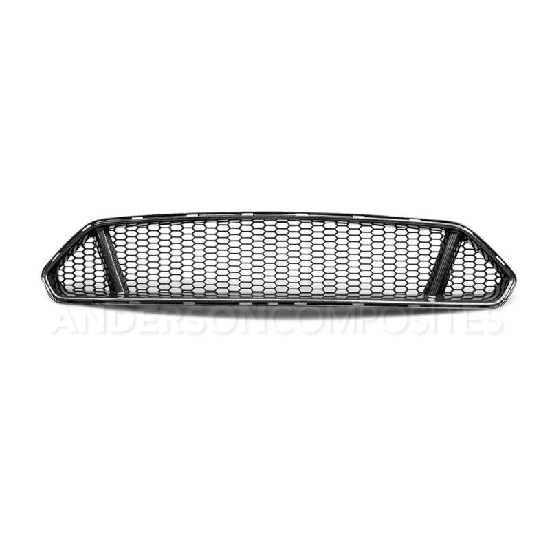 Anderson Composites 2018 Ford Mustang Type-GT Carbon Fiber Upper Grille-thumbmail-5