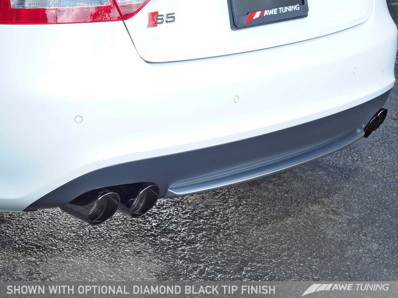 AWE Tuning B8 / B8.5 S5 Cabrio Touring Edition Exhaust - Non-Resonated - Diamond Black Tips-thumbmail-10
