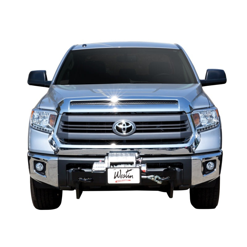 Westin MAX Winch Tray License Plate Bracket - Black-thumbmail-8