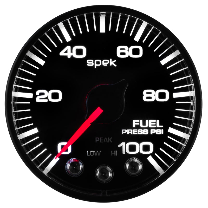 Autometer Spek-Pro - Nascar 2-1/16in Fuel Press 0- 100 psi Bfb Ecu-thumbmail-5