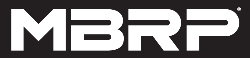 MBRP Universal Tip 3-1/2in O.D. Angled Rolled End - 3in ID Inlet 10in Length - Black-thumbmail-10