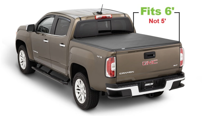 Tonno Pro 15-19 Chevy Colorado 6ft Fleetside Tonno Fold Tri-Fold Tonneau Cover-thumbmail-13