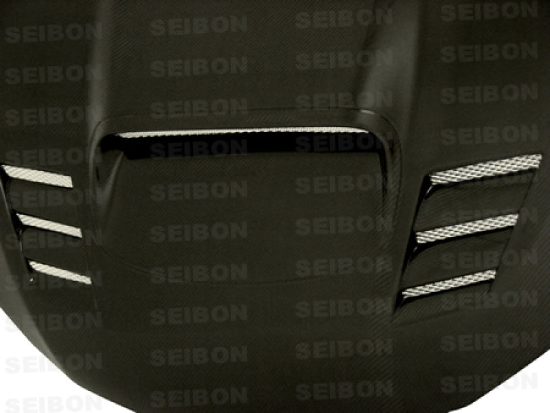 Seibon 08-09 Subaru WRX/STi CWII-style Carbon Fiber Hood-thumbmail-5