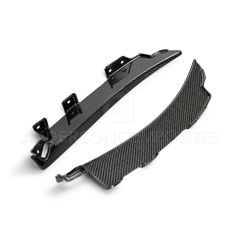 Anderson Composites 2020 Ford Mustang/Shelby GT500 Carbon Fiber Rear Mud Guards-thumbmail-5