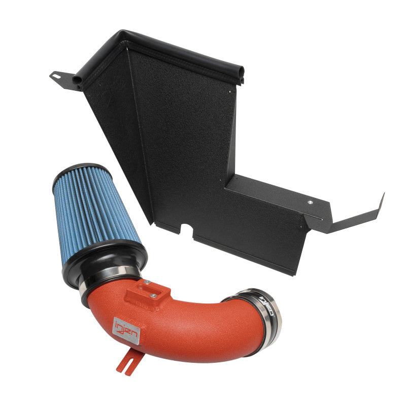 Injen 21-22 Toyota Supra 2.0L 4 Cyl. SP Short Ram Air Intake System - Wrinkle Red-thumbmail-4