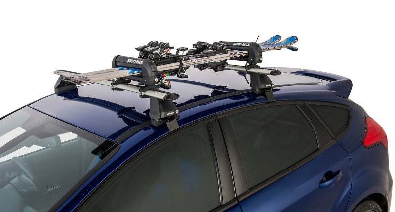 Rhino-Rack Universal Ski Carrier - Fits 2 Pairs of Skis - Black-thumbmail-7