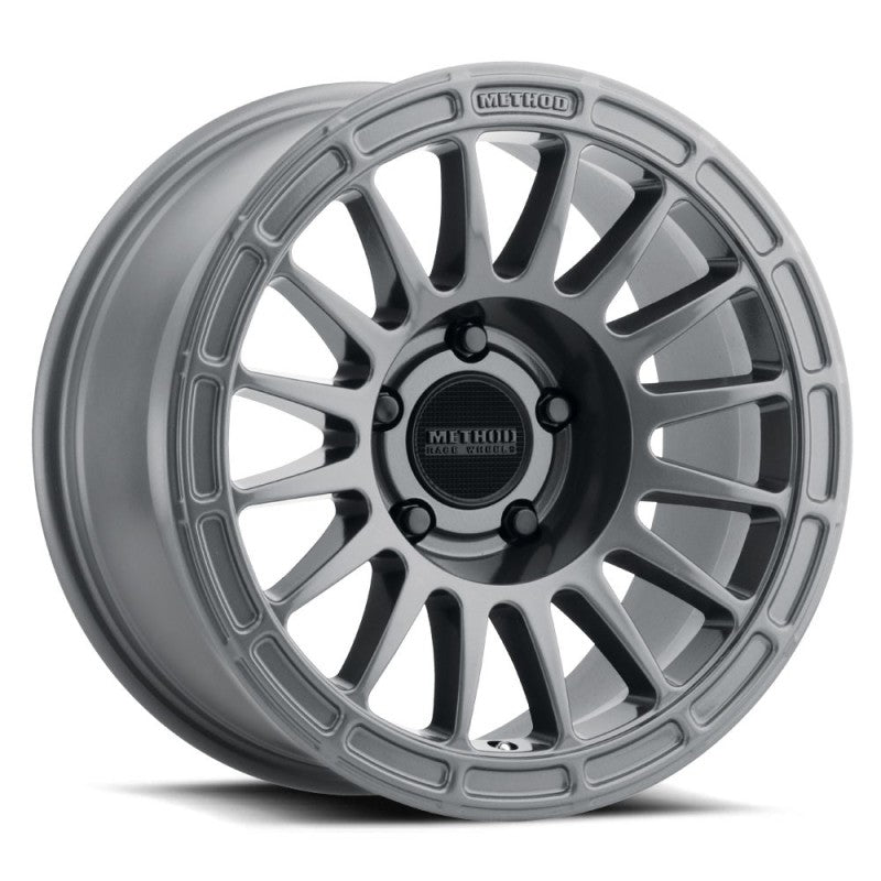 Method MR314 17x7.5 +30mm Offset 5x108 63.4mm CB Gloss Titanium Wheel-thumbmail-2