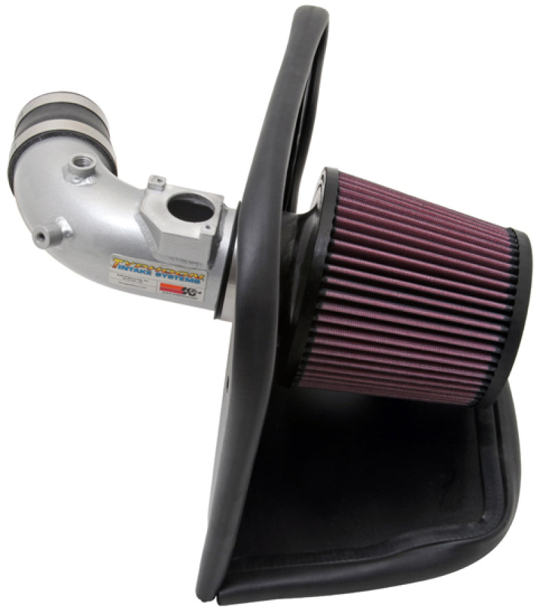 K&N 10 Mazdaspeed3 L4-2.3L Silver Typhoon Short Ram Intake-thumbmail-2