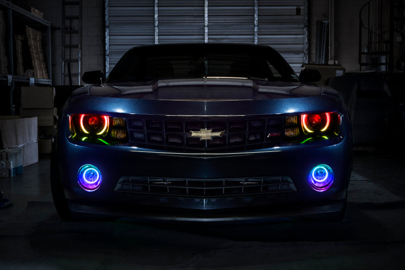 Oracle Chevrolet Camaro 10-13 LED Fog Halo Kit - ColorSHIFT-thumbmail-5