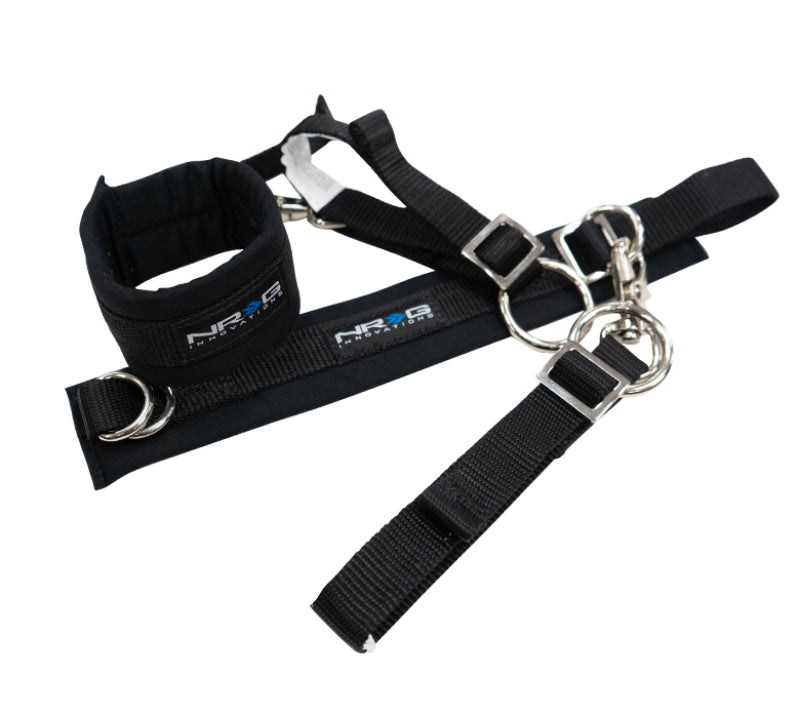 NRG SFI 3.3 Arm Restraints One Pair - Black-thumbmail-2