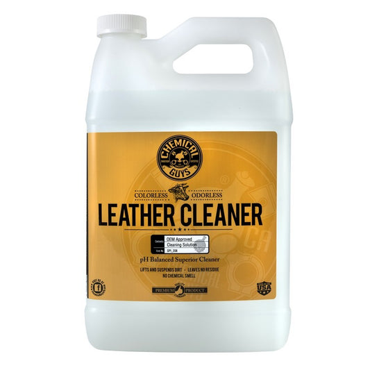 Chemical Guys Leather Cleaner Colorless & Odorless Super Cleaner - 1 Gallon
