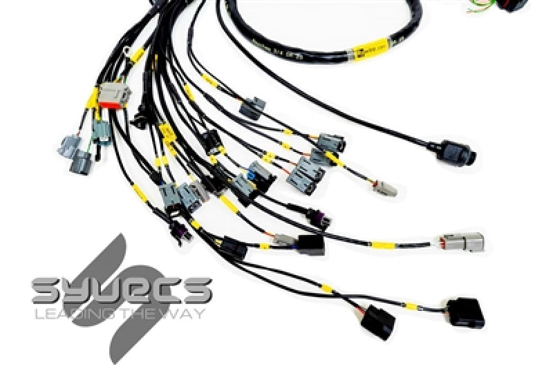 Rywire Honda K-Series (w/Syvecs S7 ECU) Eng Harness w/OBD2 Alt/EV14 Inj/AEM IAT & MAP (Adapter Req)-thumbmail-1