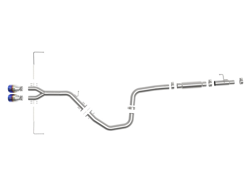 aFe Takeda Exhaust Cat-Back 19-20 Hyundai Veloster 304SS Blue Flame Dual Tips Exhaust-thumbmail-5