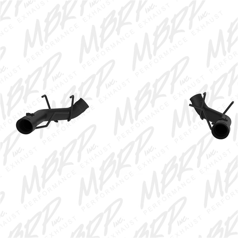MBRP 2011-2014 Ford Mustang GT 3in Dual Axle Back Muffler Delete - Black-thumbmail-3