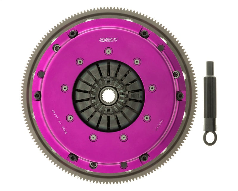 Exedy 2011-2016 Ford Mustang V8 Hyper Single Clutch Sprung Center Disc Push Type Cover-thumbmail-7