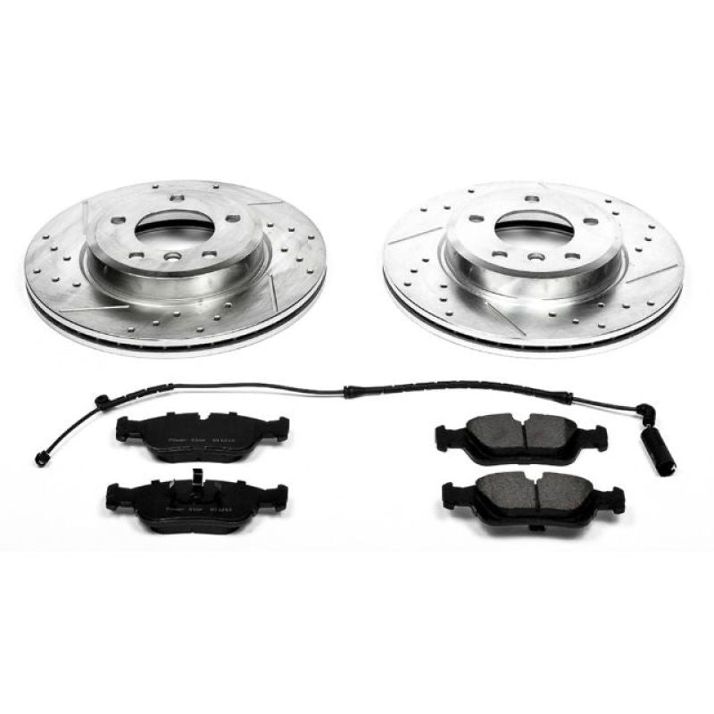 Power Stop 2000 BMW 323i Front Z23 Evolution Sport Brake Kit-thumbmail-1