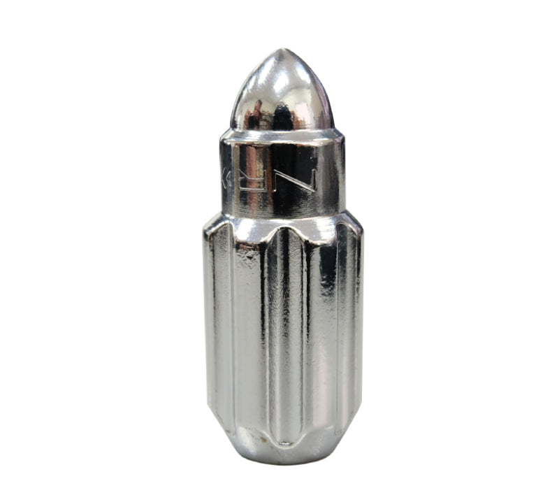NRG 500 Series M12 X 1.5 Bullet Shape Steel Lug Nut Set - 21 Pc w/Lock Key - Silver-thumbmail-9