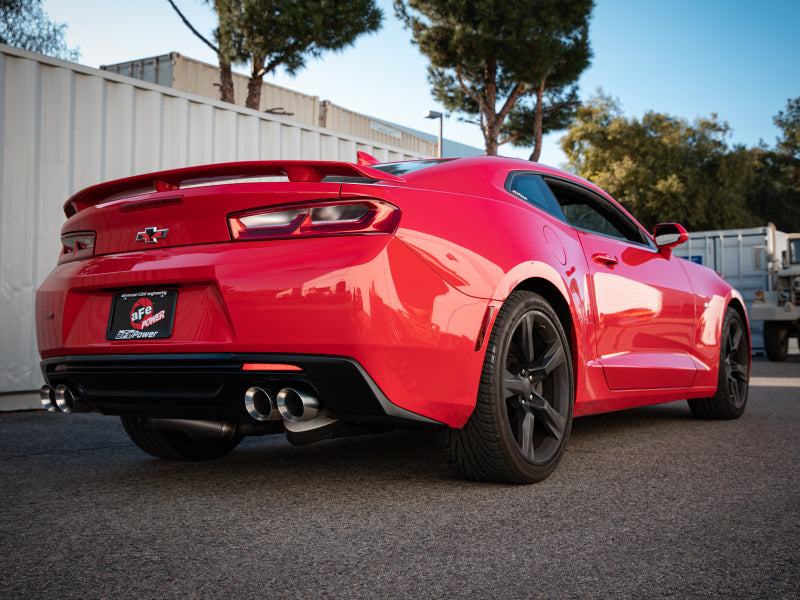 aFe POWER MACH Force-Xp 3in Axle-Back 16-21 Chevrolet Camaro SS V8 6.2L w/Mufflers - Polished-thumbmail-4