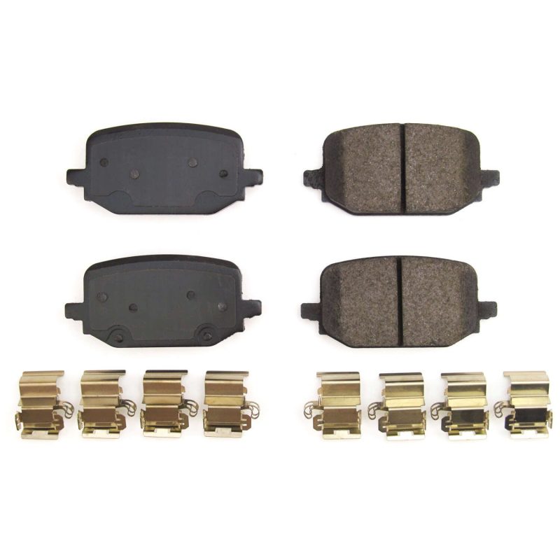 Power Stop 20-21 Ford Explorer Rear Z17 Evolution Ceramic Brake Pads w/Hardware-thumbmail-1