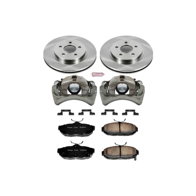 Power Stop 11-14 Ford Mustang Rear Autospecialty Brake Kit w/Calipers-thumbmail-1